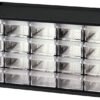 Plasdent 20-Drawer Unit - White Frame (14 ⅞"W x 7 ⁴⁄₈"H x 6 ⅛"D)