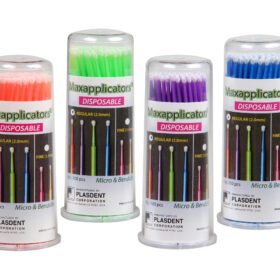 Plasdent MAXMICRO APPLICATORS-2.0mm Regular - PEACH (100pcs/box)