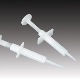 Plasdent DISPOSABLE IMPRESSION SYRINGES, Clear, Bendable Tip (50set/box)