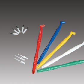 Plasdent UNIVERSAL BRUSH HANDLE - WHITE