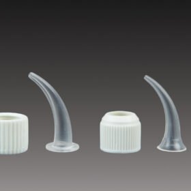 Plasdent TIPS For Free-Flow Syringe/Clear, (100pcs/bag)