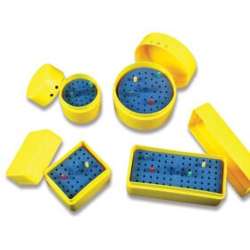 Plasdent LARGE ROUND ENDO BOX, 44 Endo Intruments 