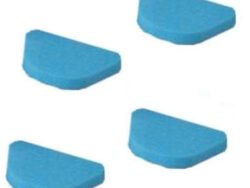 Plasdent FOAM INSERTS FOR DENTURE BOX, Blue, 3 ¾" x 2 ⅝" x ½" (1000pcs/case)