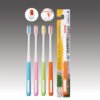 Plasdent ORTHODONTIC Ʌ-SHAPED TOOTHBRUSH, Assorted 4 colors, 12 Brushes/Box