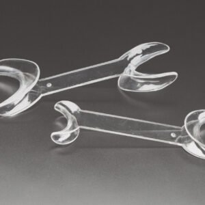 Plasdent Extand Double Ended Cheek Retractors- Autoclavable to 250 - Large, Clear (2pcs/box)  
