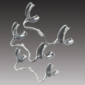 Plasdent Extand Intraoral Cheek Retractors- Autoclavable to 275 - Large, Clear (2pcs/box) 