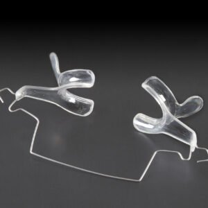 Plasdent Extand Wire Type Cheek Retractors- Autoclavable to 250 - Clear, (1pc/box) 