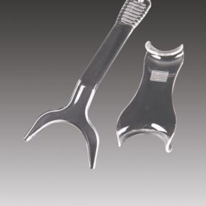 Plasdent Extand Photography Cheek Retractors - Double Ended, Clear, (2pcs/box)  