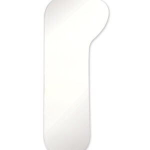 Plasdent Buccal & Lingual Mirrors (One Sided Stainless Steel) - Wide Buccal  (2 1/4”x 5 1/2”x 1 3/5”)