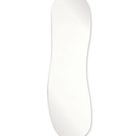 Plasdent Buccal & Lingual Mirrors (One Sided Stainless Steel) - Wide Lingual  (1 1/2”x 5 4/5”x 1 3/5”)