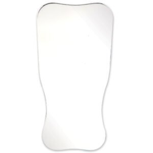 Plasdent Occlusal, Buccal & Lingual Mirrors (Two Sided Stainless Steel) - Extra Large Adult Occlusal  (3”x 5 4/5”x 2 1/2”) 