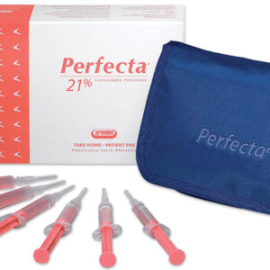 Premier Perfecta 16% Carbamide Peroxide, Mint Flavored - Pack of 4 Syringes of 3cc