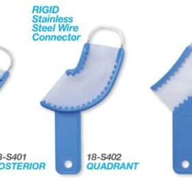  Premium Plus Disposable 3-in-1 Triple Trays w/ Stainless-steel Wire Connector (36 pcs) - Posterior
