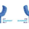 Premium Plus Disposable Impression Trays with Rim Lock (10 pcs) - Quadrant 07