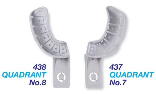 Premium Plus Autoclavable Impression Trays with Rim Lock - Quadrant 07