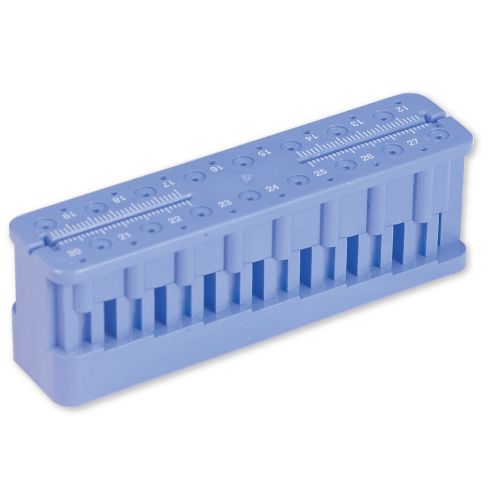 Premium Plus Autoclavable Plastic Endo Measuring Block (1 pc)