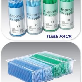  Premium Plus Micro Applicators, Regular,  4 tubes x 100 pcs/box