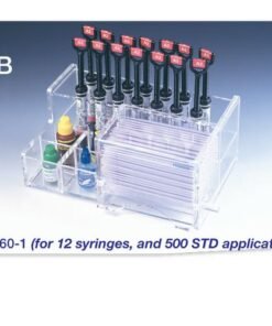 Premium Plus Deluxe Acrylic Composite Organizer, Mini, for 12 Syringes and 500 Standard Mirco Applicators