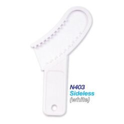  Premium Plus Color Coded Disposable 3-in-1 Triple Trays - Sideless (White)