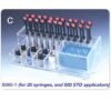  Premium Plus Deluxe Acrylic Composite Organizer, Standard, for 20 Syringes and 500 Standard Micro Applicators
