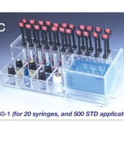 Premium Plus Deluxe Acrylic Composite Organizer, Standard, for 20 Syringes and 500 Standard Micro Applicators