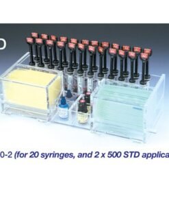 Premium Plus Deluxe Acrylic Composite Organizer, Standard, for 20 Syringes and 1000 Standard Micro Applicators