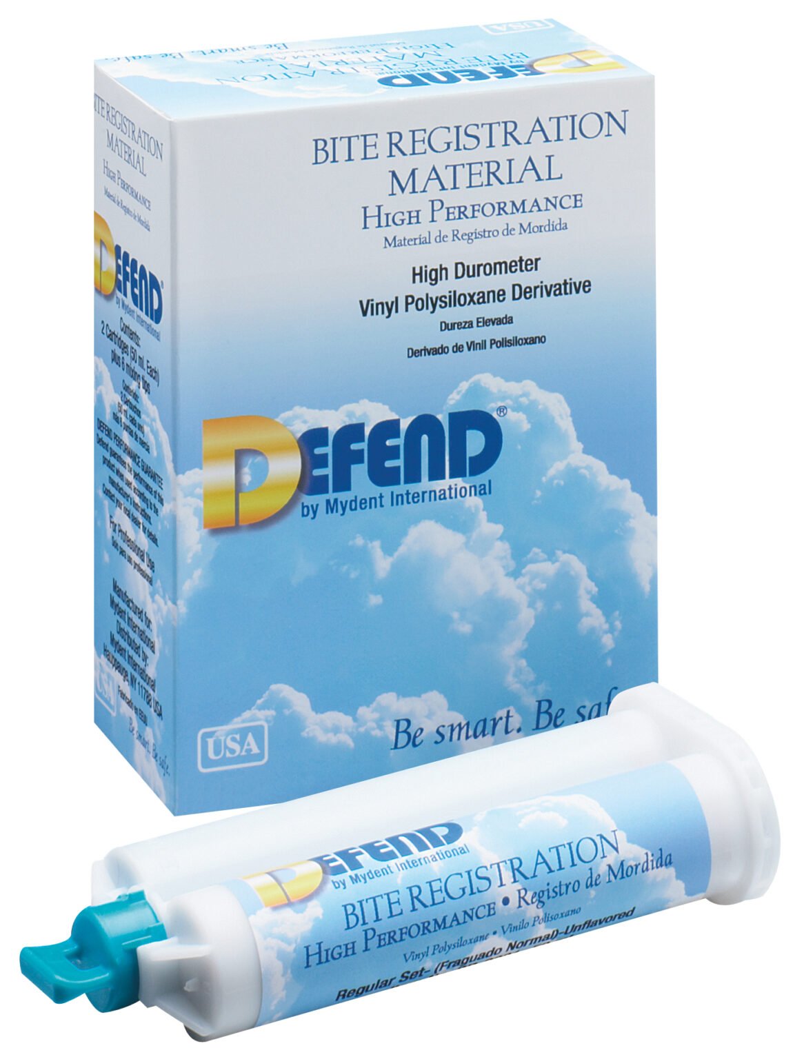 DEFEND Bite Registration Material Unflavored-Regular Set 2/pk