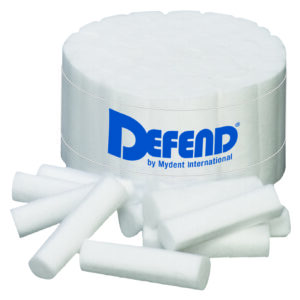 DEFEND Cotton Rolls #2 MED N/S 2000/bx