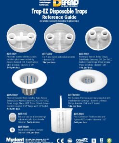 Defend Trap-Ez Disposable Evacuation Traps- DT-5502