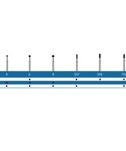 PacDent Most Popular Carbide Burs- FGOS 557