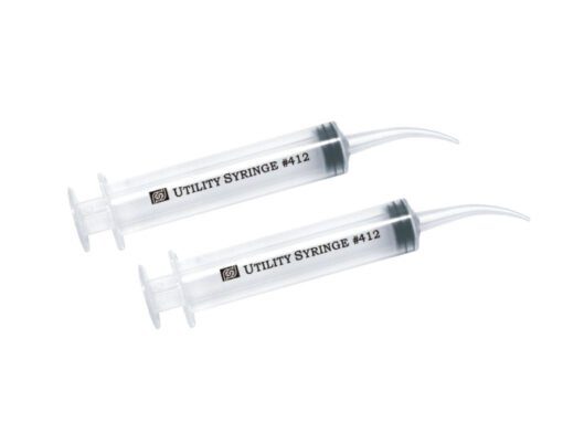 PacDent Curved Utility Syringe- 12 cc, 50/box