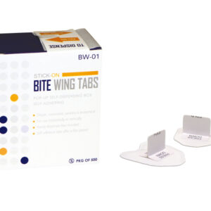 PacDent Bite Wing Tabs- Stick-on bite wing tabs, 500/box