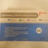 TMG Disposable Micro Applicators (Microbrush)  Cylinder white- UltraFine Tip. 1case (4bottles)