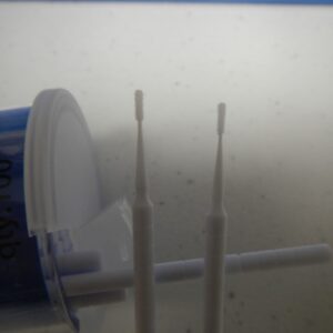 TMG Disposable Micro Applicators (Microbrush)  Cylinder white- UltraFine Tip. 1case (4bottles)