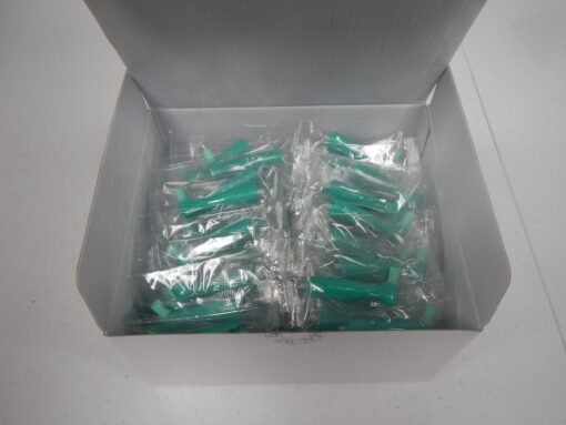 Disposable Prophy Angle Soft Cup Green with 105 Contra Angle - 100/Box