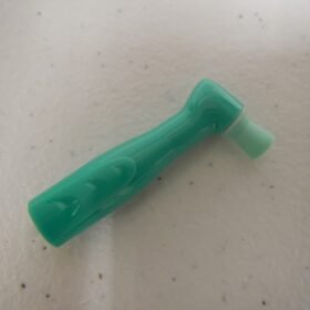 Disposable Prophy Angle Soft Cup Green with 105 Contra Angle - 100/Box