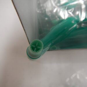 Disposable Prophy Angle Soft Cup Green with 105 Contra Angle - 100/Box