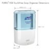 PURELL ES8 Touch-Free White Hand Soap Dispenser ONLY ( Sanitizer refill is ES8 1200ML Sold Separately )