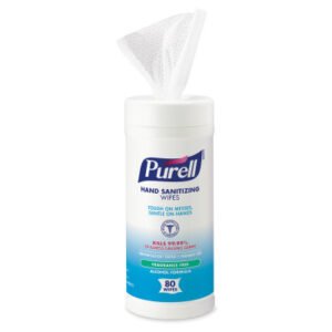 PURELL® Hand Sanitizing Wipes Alcohol Formula - 80 Count Canister