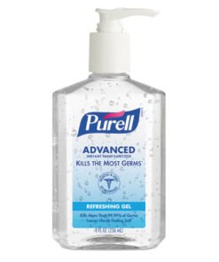 GOJO PURELL® ADVANCED INSTANT HAND SANITIZER - Refreshing Gel 8 oz Pump