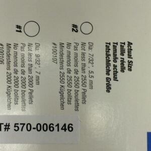 Richmond Cotton Pellets, Size 0, 11/32" Dia, 400/bx