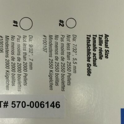Richmond Cotton Pellets, Size 0, 11/32" Dia, 400/bx