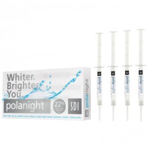 SDI Pola Night 4-syringe Mini Kit 22% (1.3g/syringe) - Polanight Whitening material ( Retail Box )