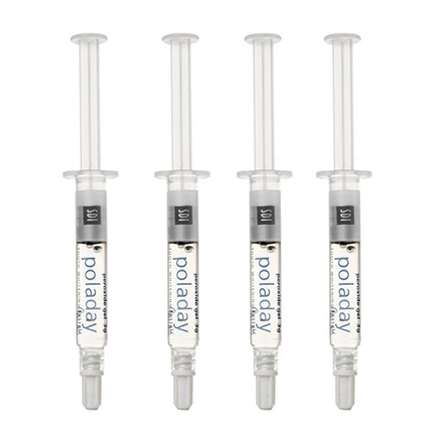 SDI Pola Night 4-syringe 22% (1.3g/syringe) - Polanight Whitening material + 4 Tips