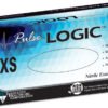 Pulse® Logic™, Powder-free nitrile exam gloves,   Blue color, Non-chlorinated, 300/box - X-SMALL