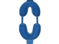 Safe-Dent - Dual Arch Fluoride Trays, Large Blue, 100/Bag