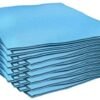 Safe-Dent- Patient Bibs, 2 ply tissue/1 ply plastic, 13"x 18",  BLUE,  500 pcs box