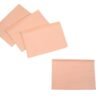 Safe-Dent- Patient Bibs, 2 ply tissue/1 ply plastic, 13"x 18", PEACH,  500 pcs box