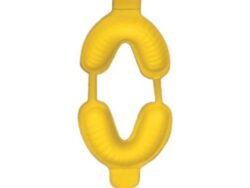 Safe-Dent -Dual Arch Fluoride Trays, Medium Yellow, 100/Bag