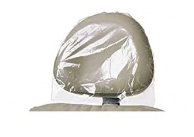 Safe-Dent- HEADREST COVER  PLASTIC  11.25" x 10" 250/BX